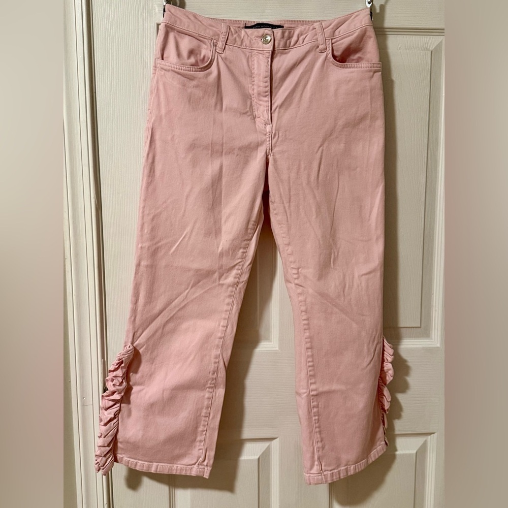 Gently Worn Zara Light Pink Trousers